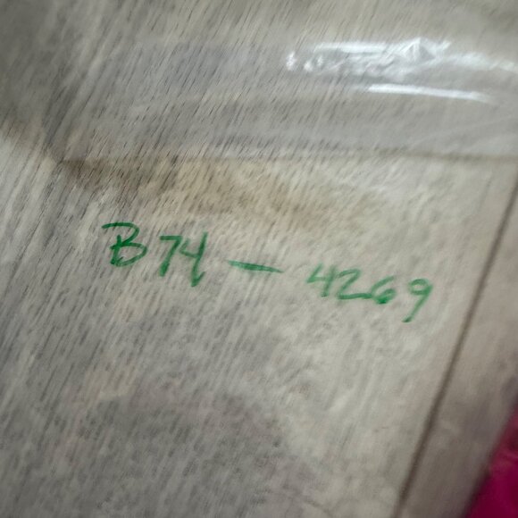 J.CREW Women's Tank Top Sz S Hot Pink Eyelet Lace Mock Neck Ruffle Pullover - Picture 10 of 10